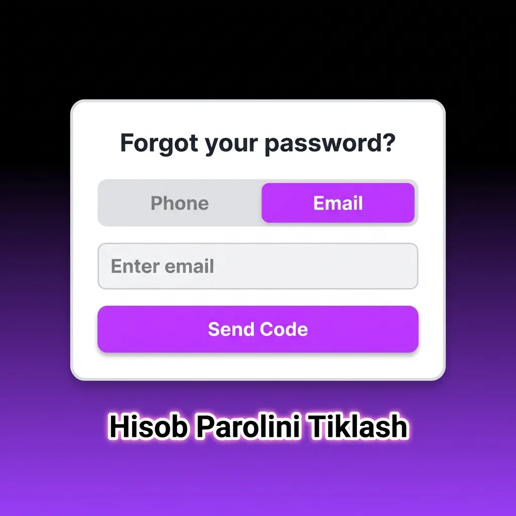 Password recovery steps showing email/SMS verification and reset process for account access