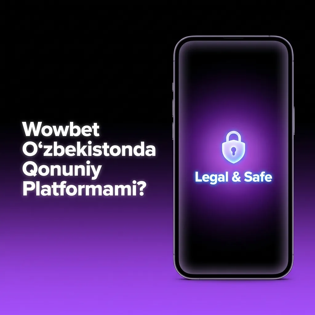 Wowbet platform interface showing Curaçao licensing and secure SSL encryption features for Uzbekistan users