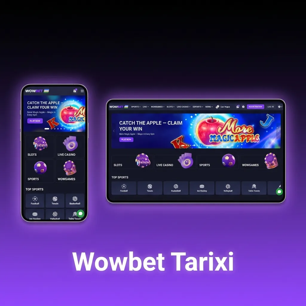 Wowbet online betting platform history showing founding year 2020, Curaçao license, and operations in Uzbekistan
