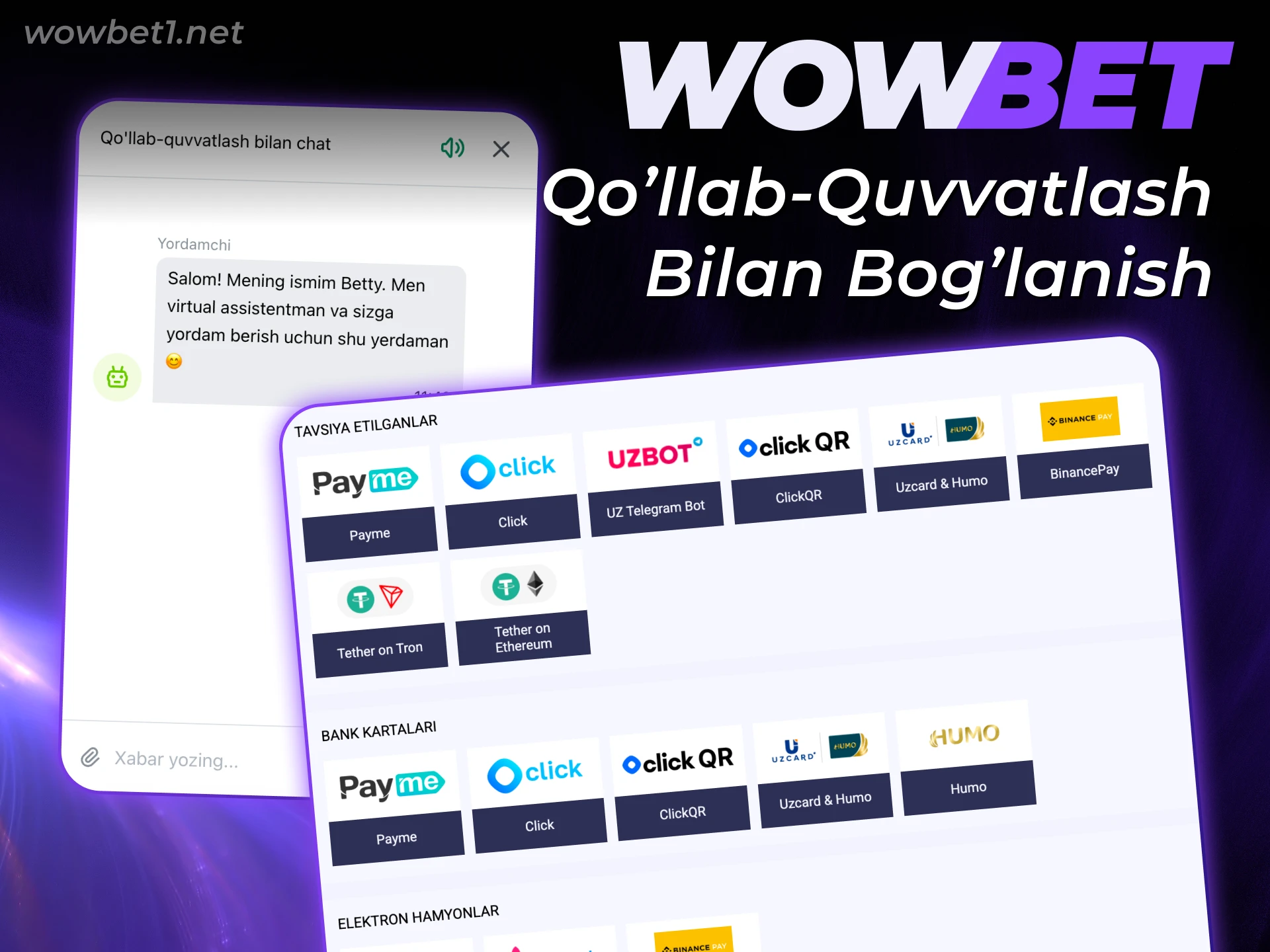 Wowbet Depozit haqidagi barcha tez-tez so'raladigan savollarga javob toping.